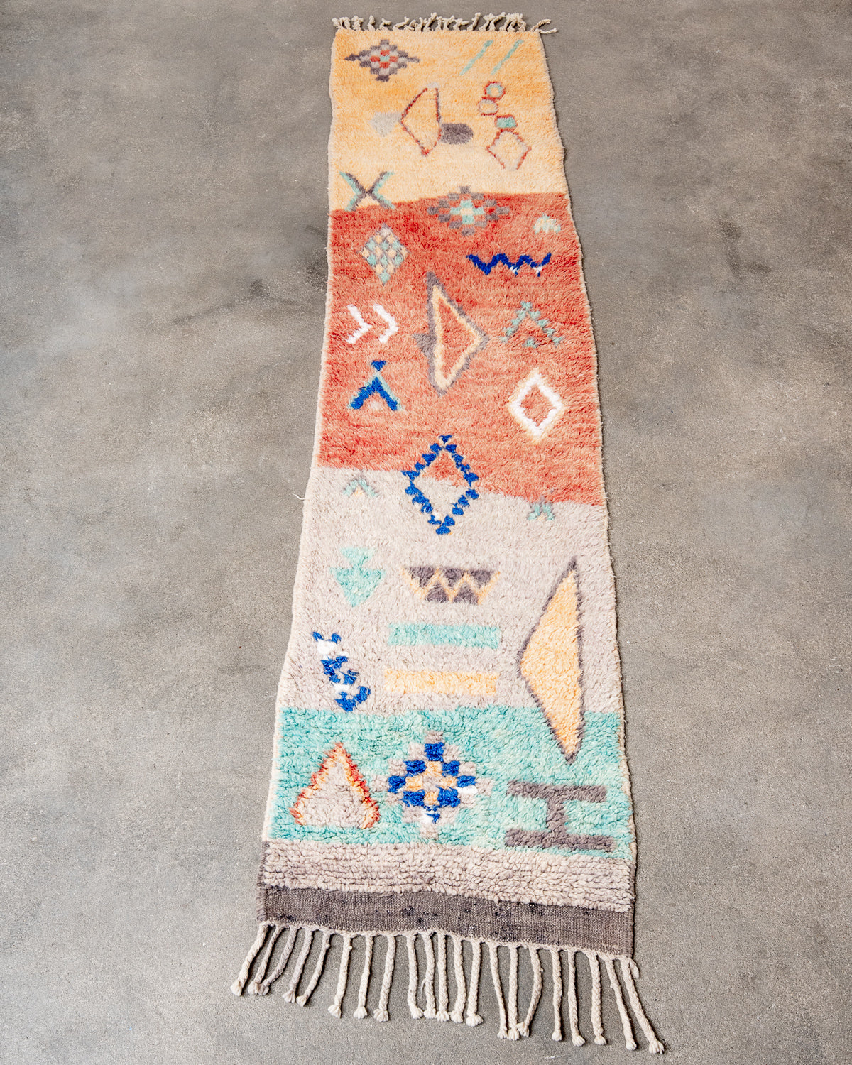 Vintage Runner Rug "Barzat"
